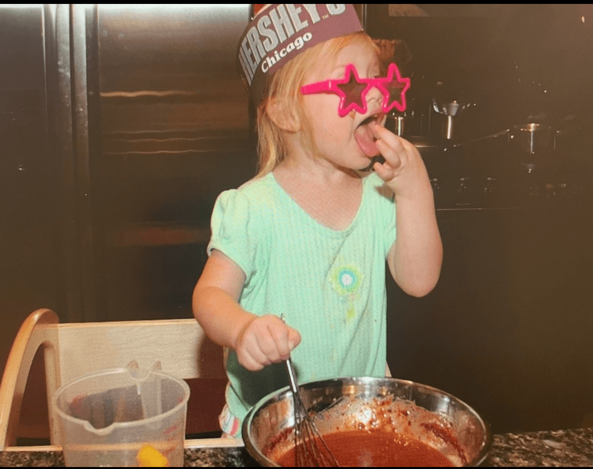 My daughter, the kitchen, and the quiet way kids learn to cook