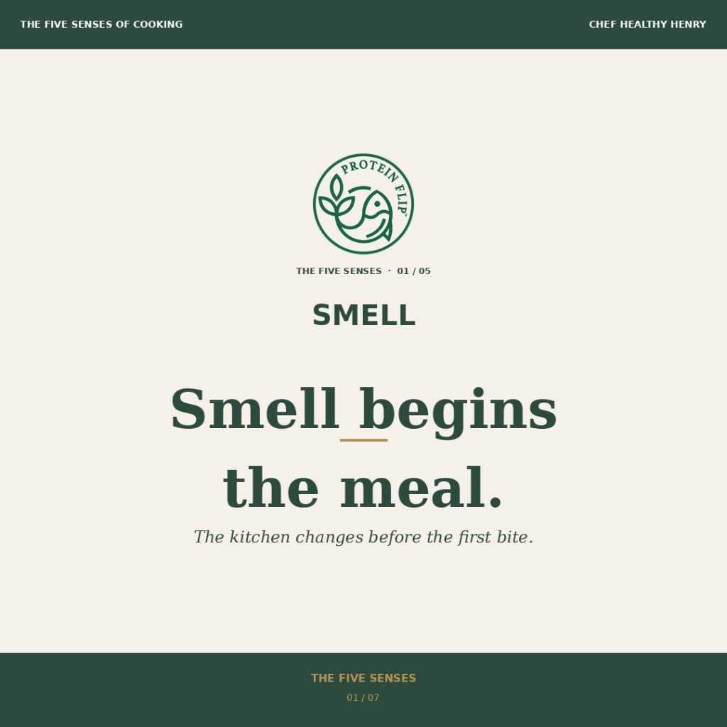 Smell: The First Signal