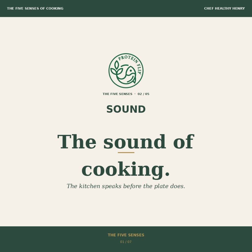 Sound: The Kitchen Speaking Back