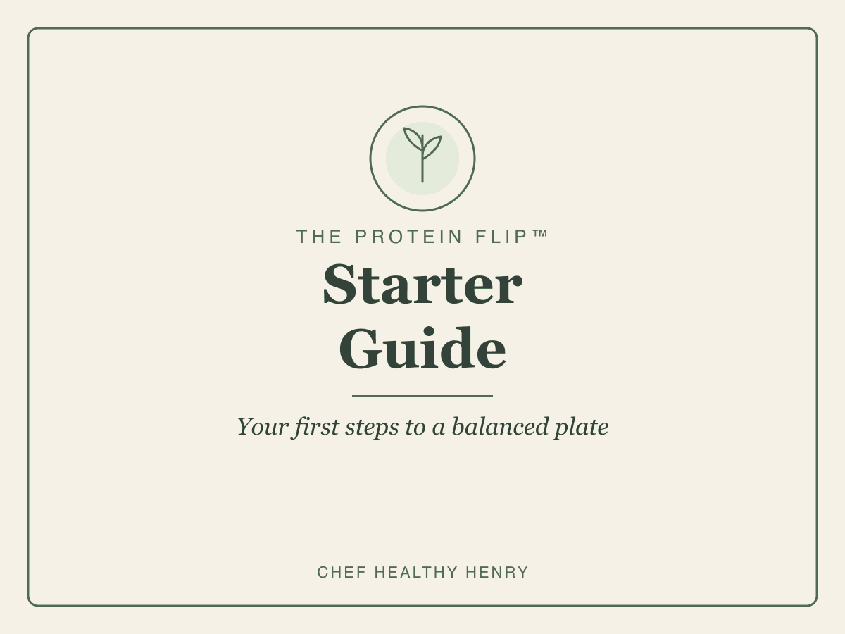 The Protein Flip™ Starter Guide cover