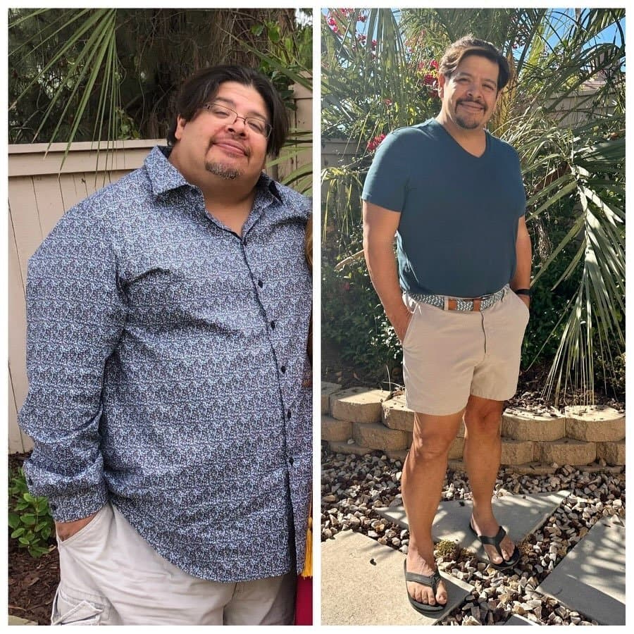 Henry's transformation, before and after rebuilding his lifestyle around purposeful cooking