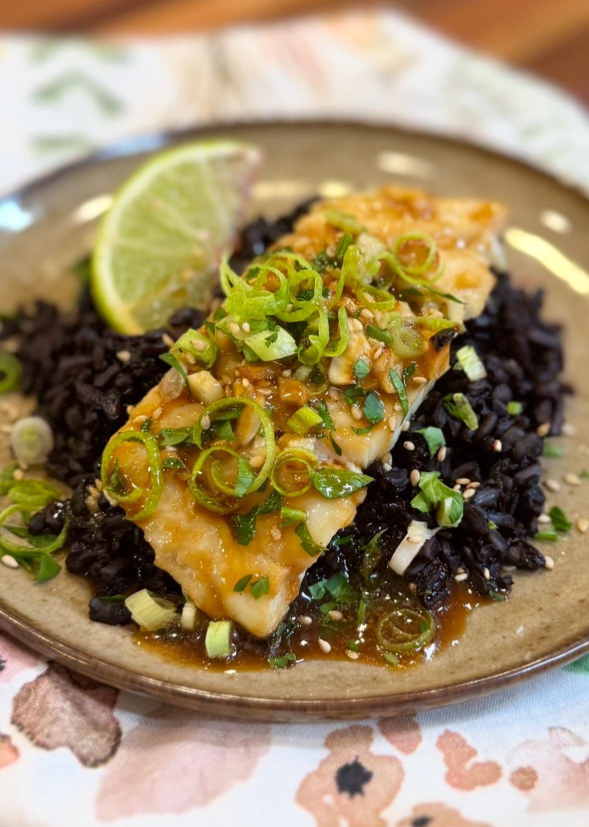 Asian-Inspired Ginger Soy Cod