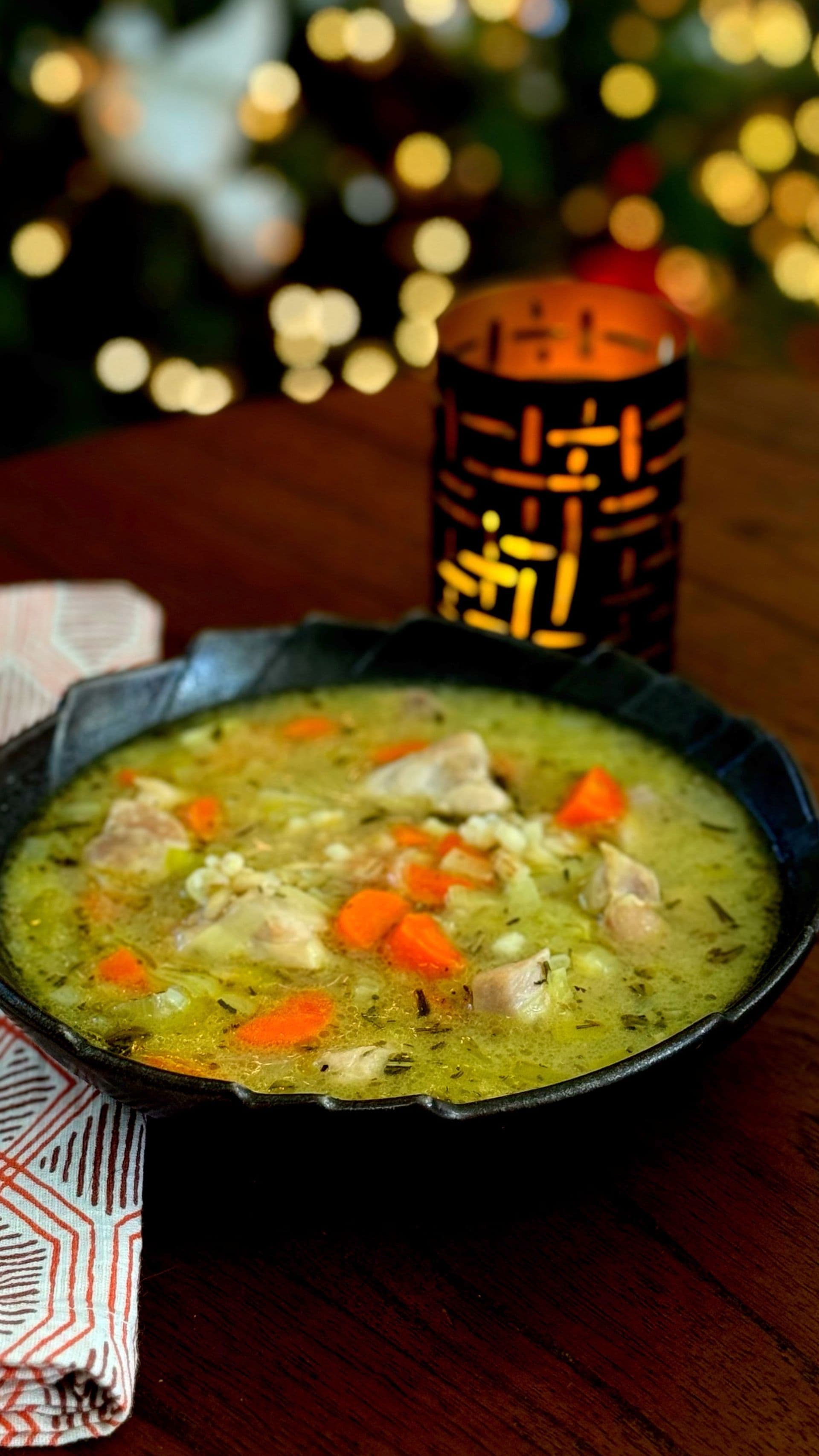Cozy Chicken and Barley Stew