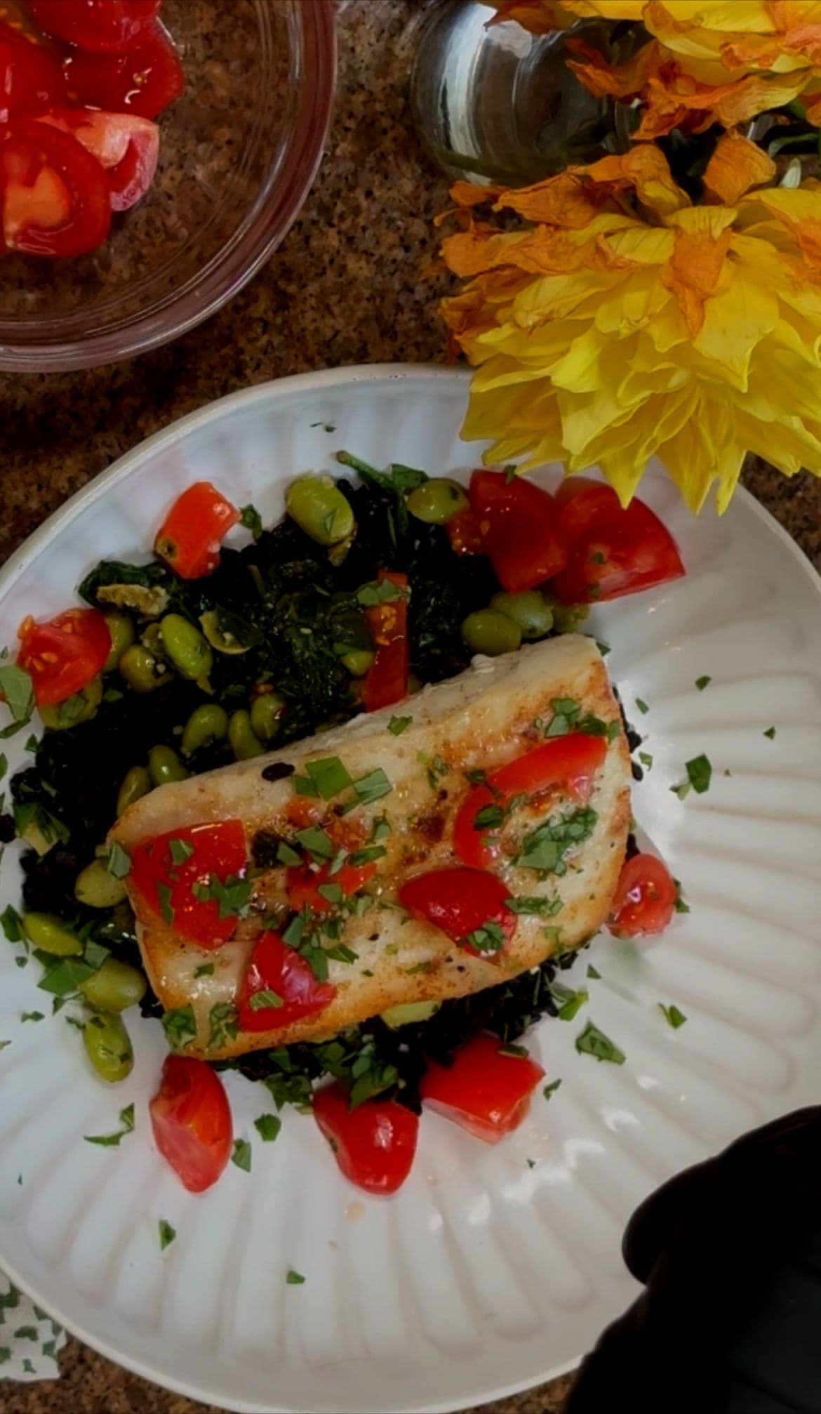Mahi-Mahi & Black Rice Bowl: A Protein Flip Classic