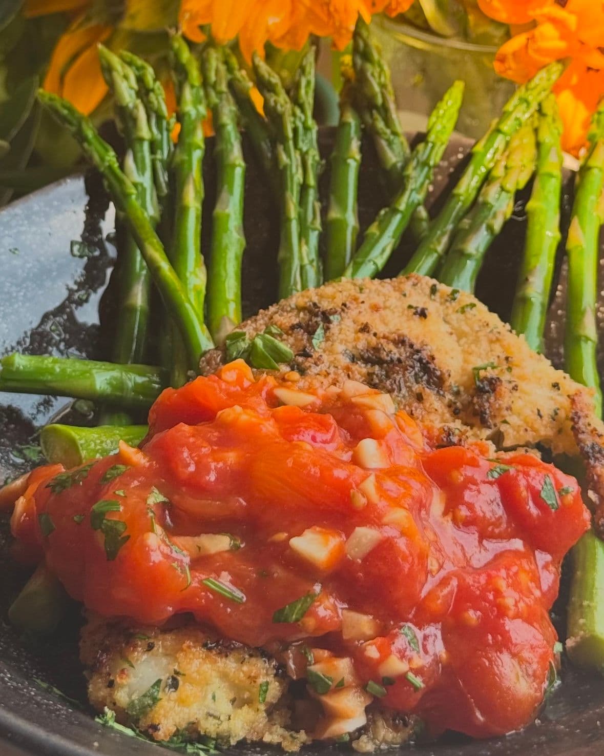 Mediterranean Herb-Crusted Tilapia
