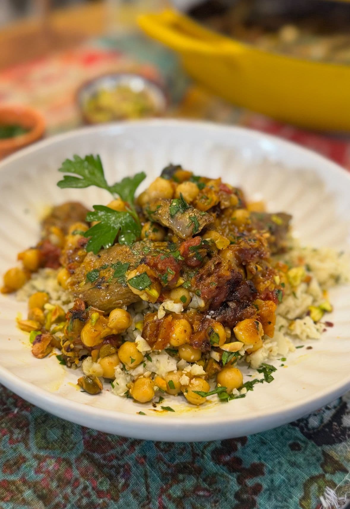 Cozy & Aromatic Moroccan Lamb Stew Full of Flavor