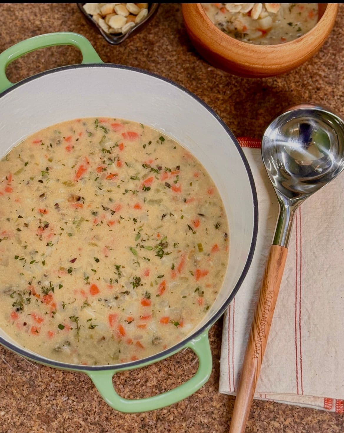 Clam chowder