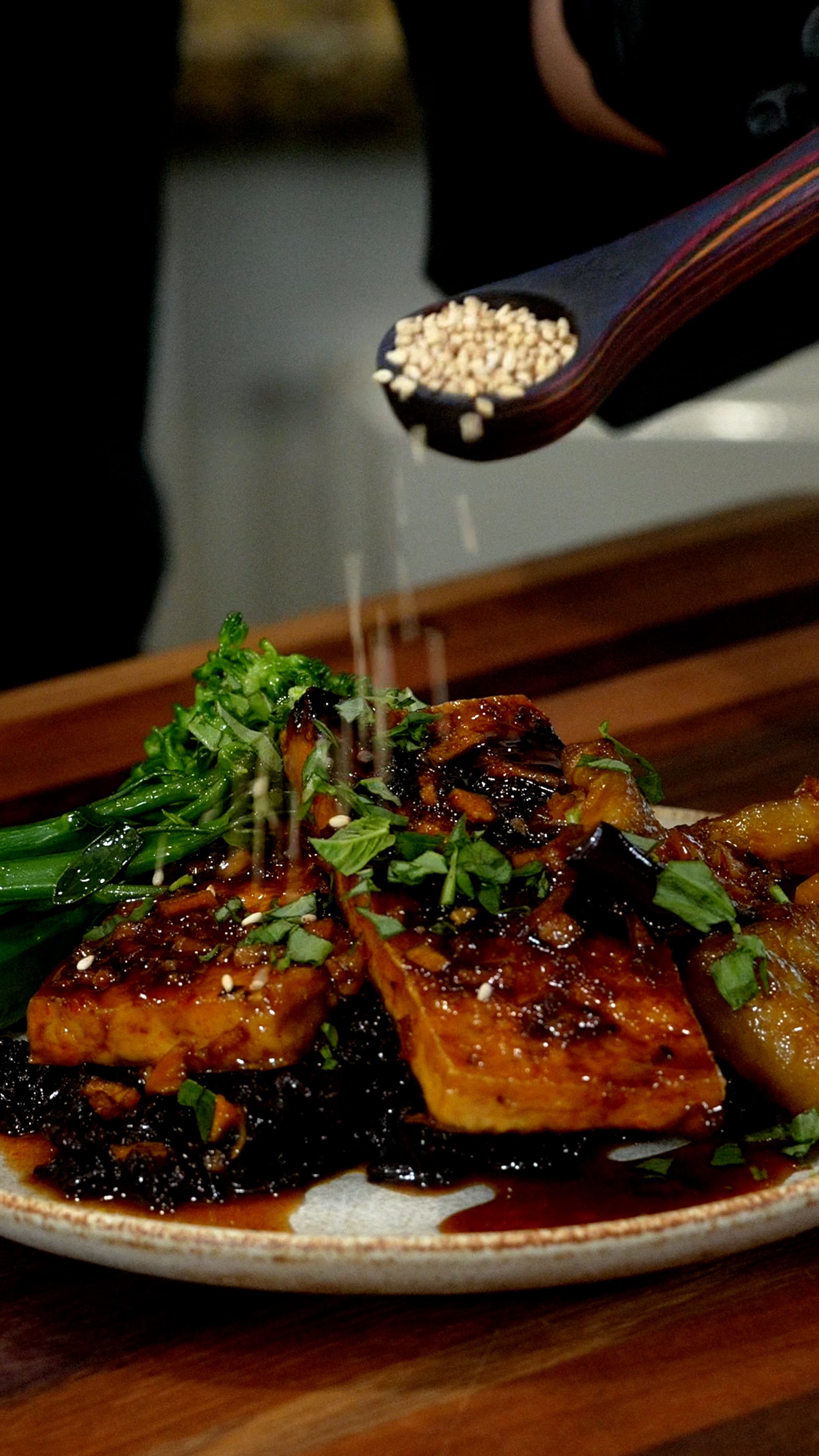 Yakiniku Garlic Black Rice Bowl